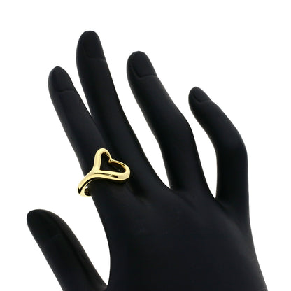 TIFFANY&Co.   Ring Open heart K18 Yellow Gold Ladies