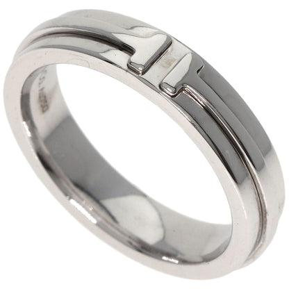 TIFFANY&Co.   Ring T TWO narrow K18 White Gold Ladies