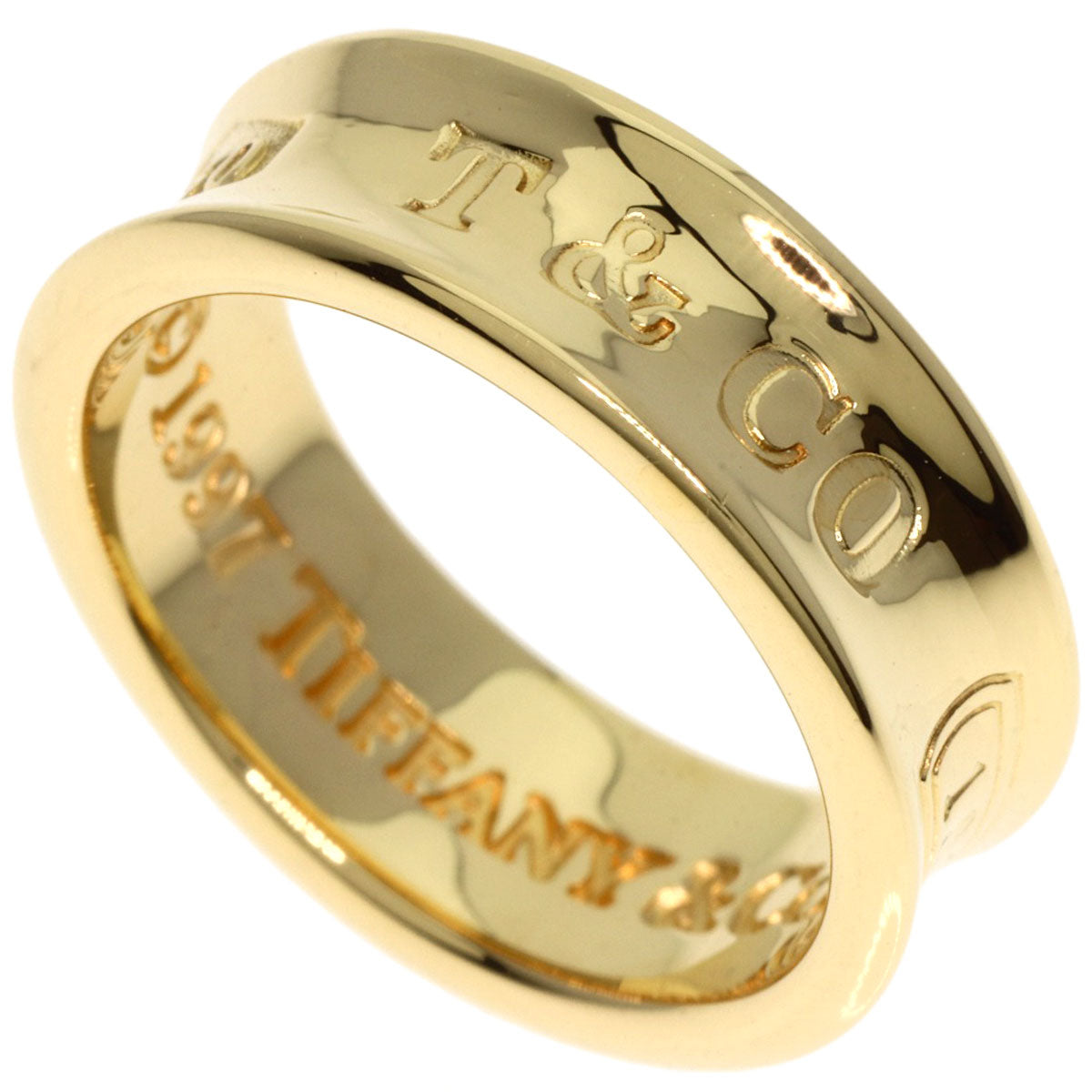 TIFFANY&Co.   Ring 1837 K18 Yellow Gold Ladies