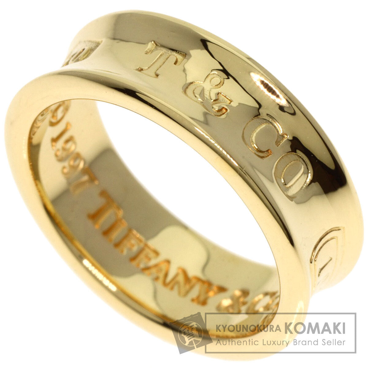 TIFFANY&Co.   Ring 1837 K18 Yellow Gold Ladies