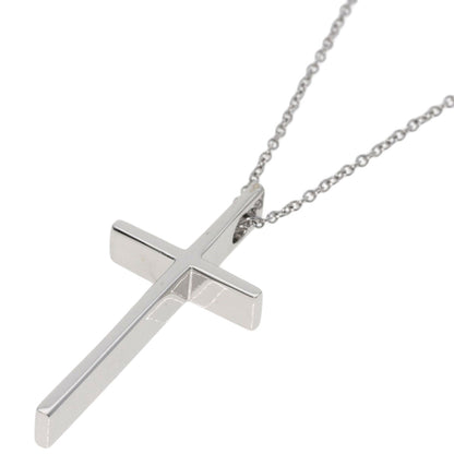 TIFFANY&Co.   Necklace Metrocross K18 White Gold Ladies