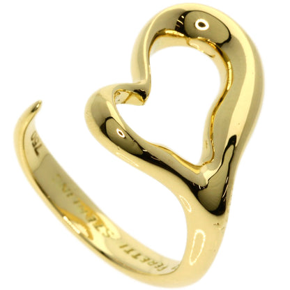 TIFFANY&Co.   Ring Open heart K18 Yellow Gold Ladies