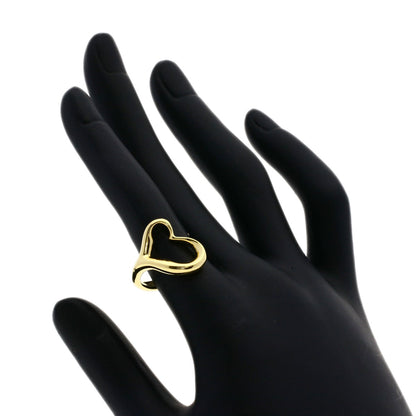 TIFFANY&Co.   Ring Open heart K18 Yellow Gold Ladies