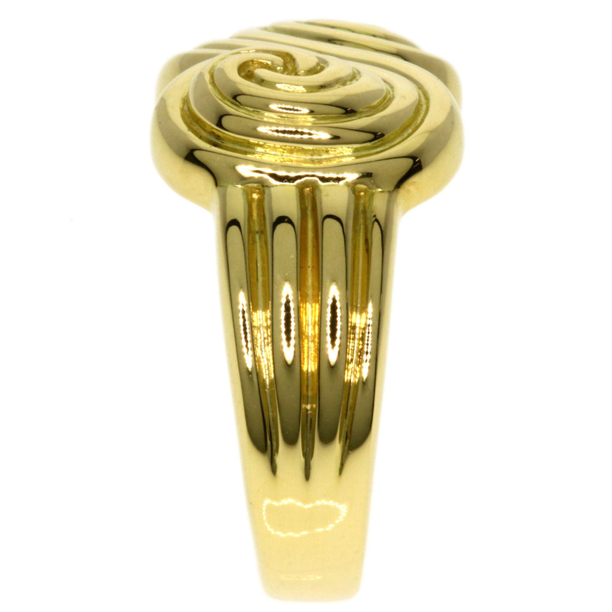 TIFFANY&Co.   Ring tornado K18 Yellow Gold Ladies