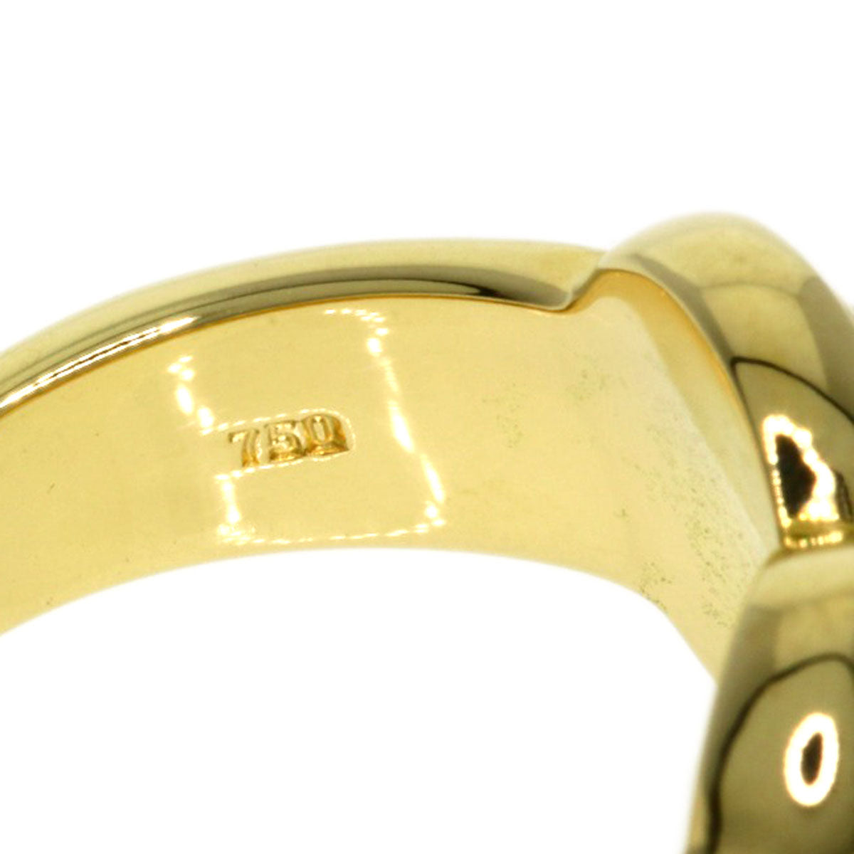 TIFFANY&Co.   Ring tornado K18 Yellow Gold Ladies