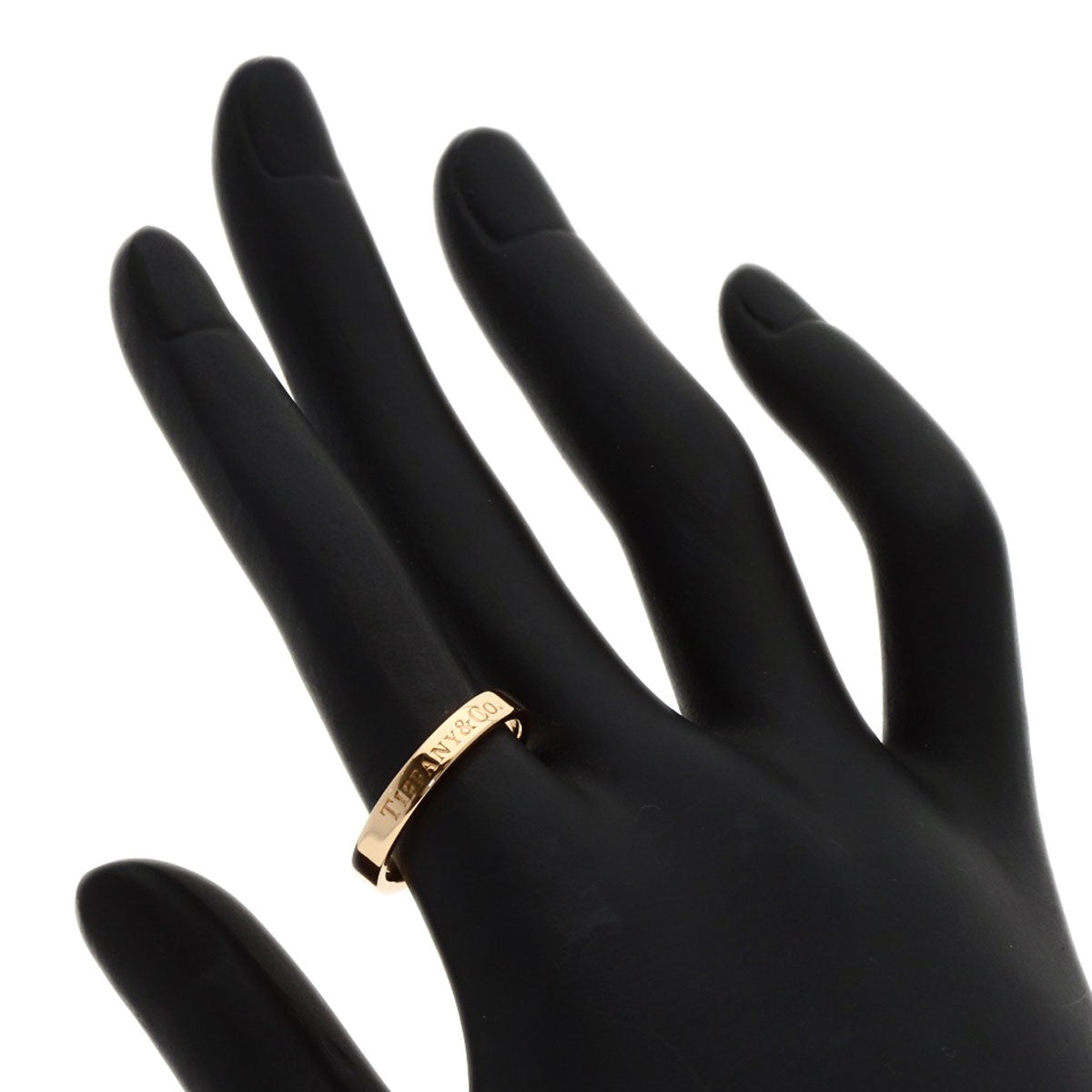 TIFFANY&Co.   Ring Flat band K18 Pink Gold Ladies
