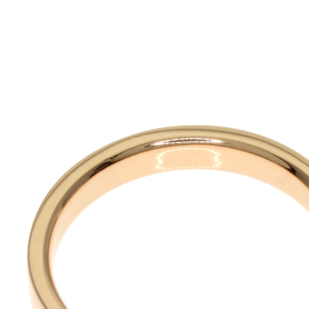TIFFANY&Co.   Ring Flat band K18 Pink Gold Ladies