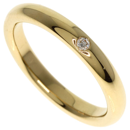 TIFFANY&Co.   Ring Classic Band 1P Diamond K18 Yellow Gold Ladies