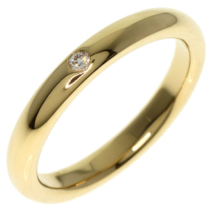 TIFFANY&Co.   Ring Classic Band 1P Diamond K18 Yellow Gold Ladies