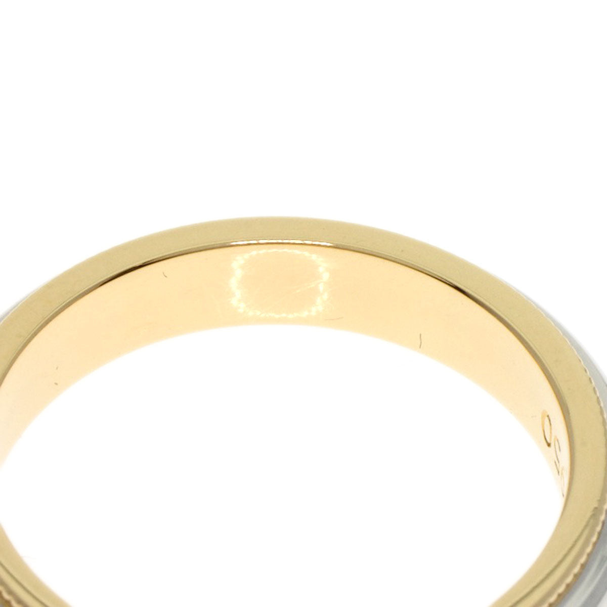 TIFFANY&Co.   Ring Milgrain K18 Yellow Gold PT950Ladies