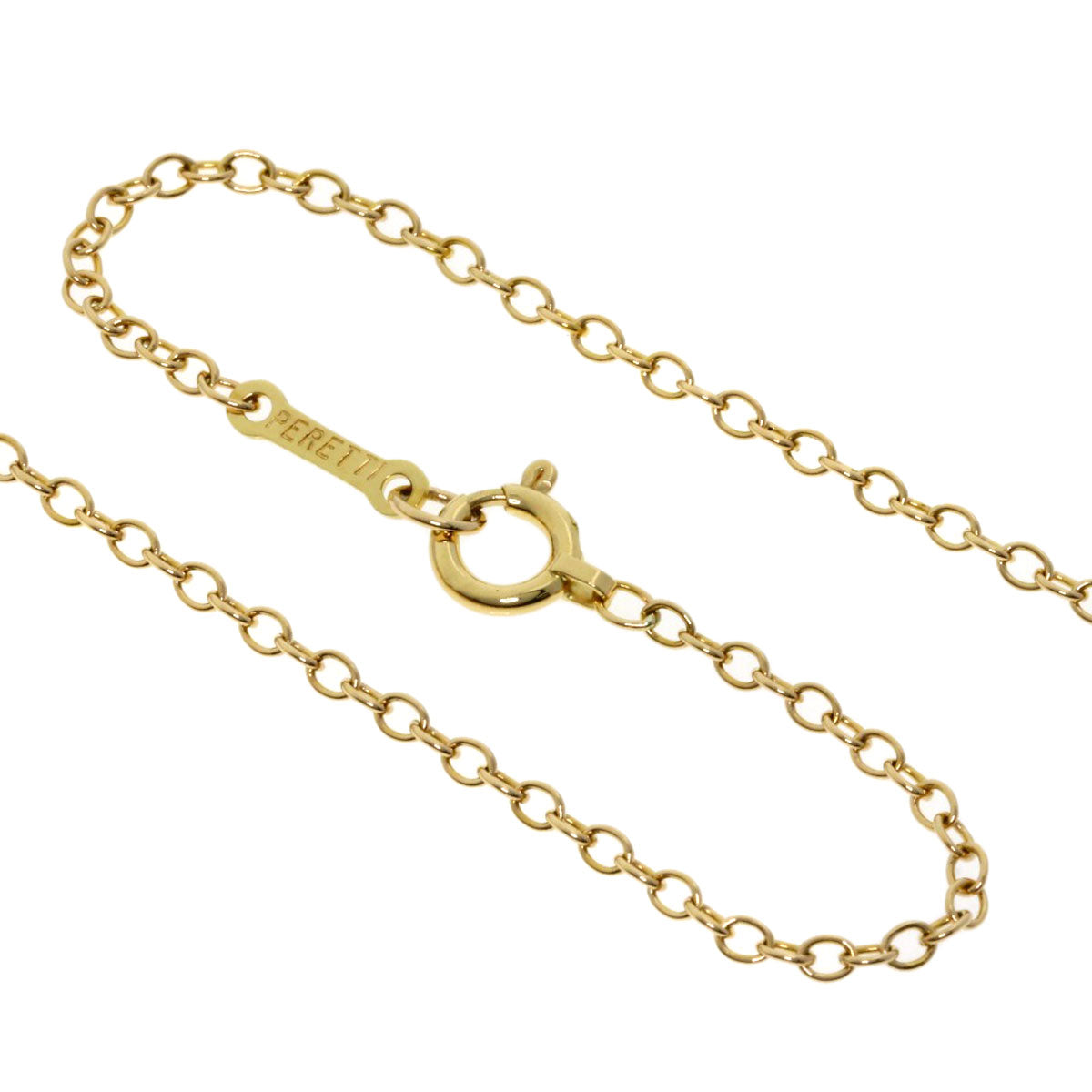 TIFFANY&Co.   Necklace Double loop K18 Yellow Gold Ladies