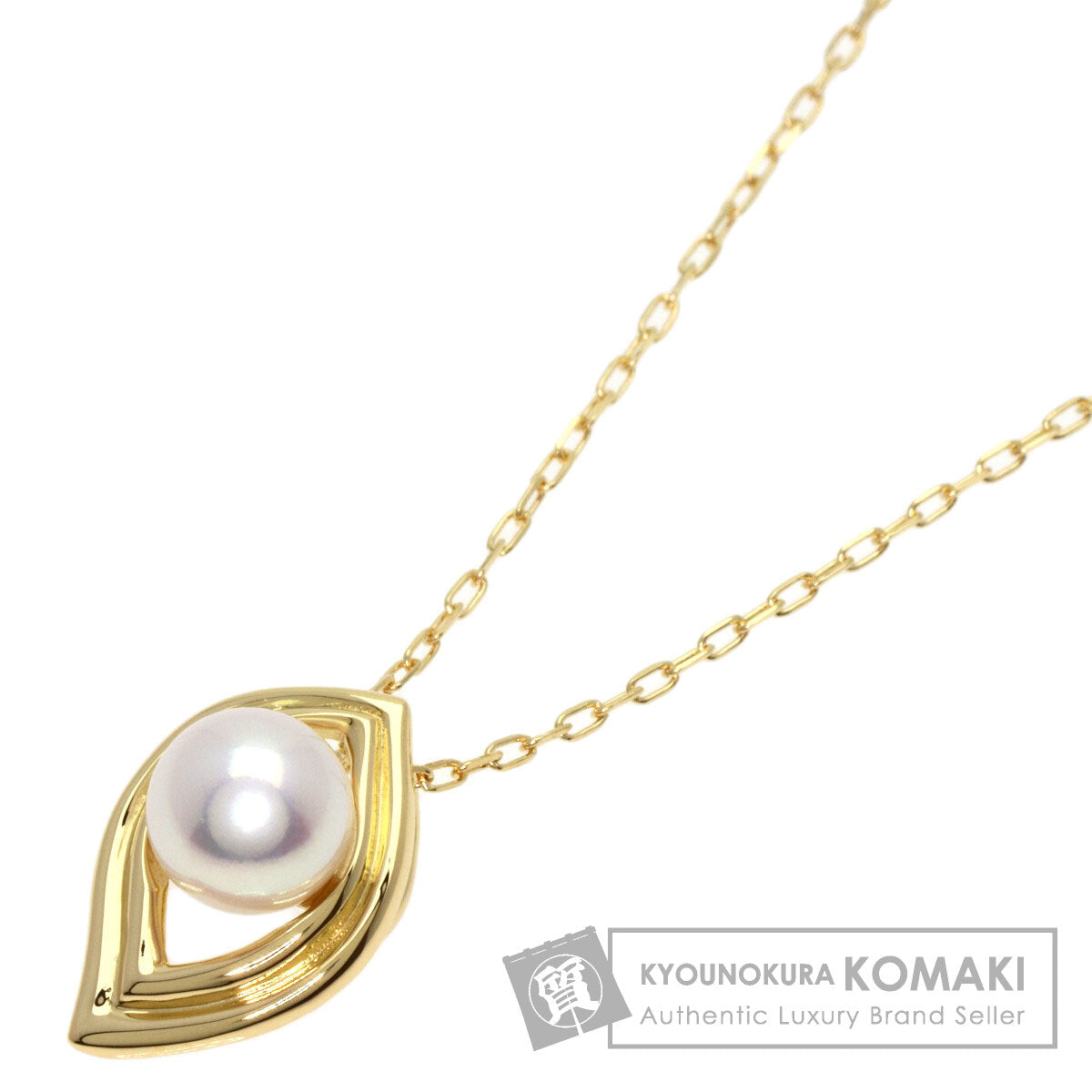 MIKIMOTO   Necklace Pearl Pearl K18 Yellow Gold Ladies