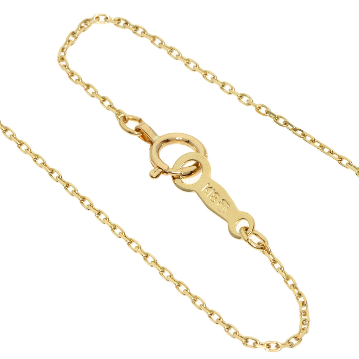 MIKIMOTO   Necklace Pearl Pearl 1P Diamond K18 Yellow Gold Ladies