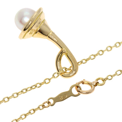MIKIMOTO   Necklace Pearl Pearl K18 Yellow Gold Ladies