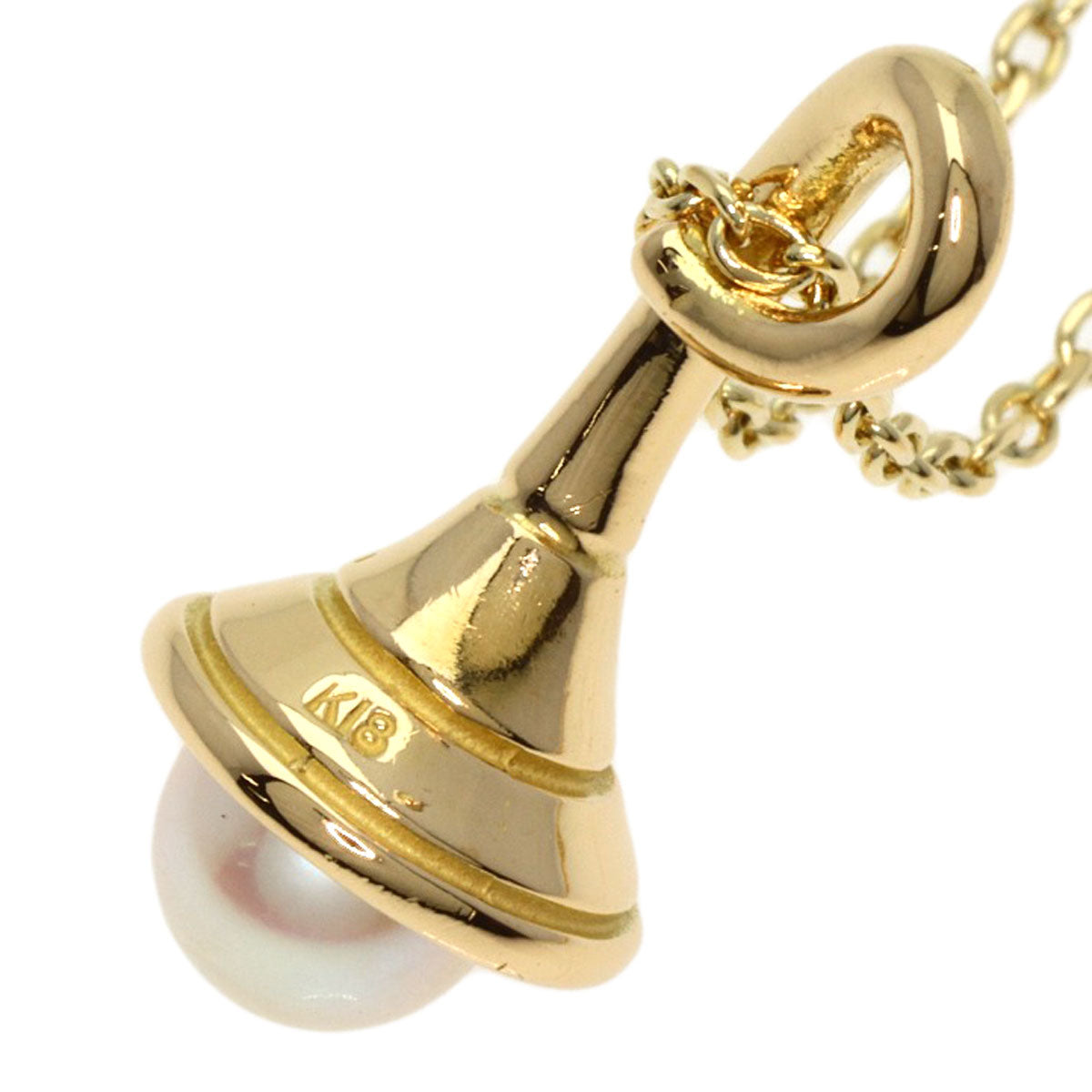 MIKIMOTO   Necklace Pearl Pearl K18 Yellow Gold Ladies