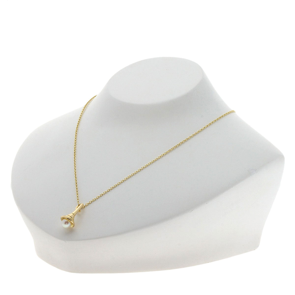 MIKIMOTO   Necklace Pearl Pearl K18 Yellow Gold Ladies