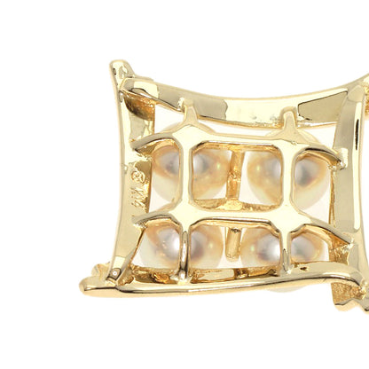 MIKIMOTO   Necklace Pearl Pearl K14 Yellow Gold Ladies