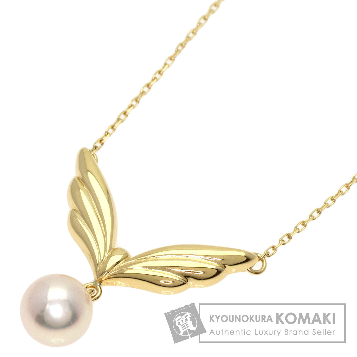 MIKIMOTO   Necklace Pearl Pearl K18 Yellow Gold Ladies