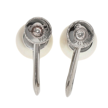 MIKIMOTO   Earring Pearl Pearl K14 White Gold Ladies