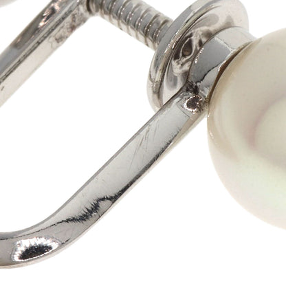 MIKIMOTO   Earring Pearl Pearl K14 White Gold Ladies
