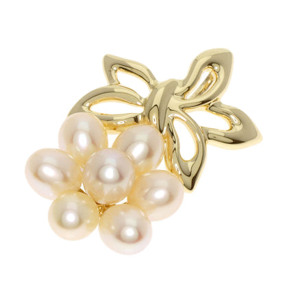 MIKIMOTO   Pendant top Pearl Pearl K18 Yellow Gold Ladies