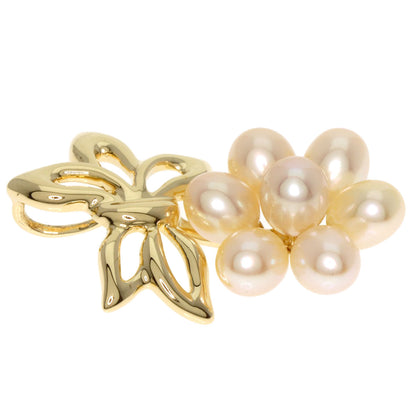 MIKIMOTO   Pendant top Pearl Pearl K18 Yellow Gold Ladies