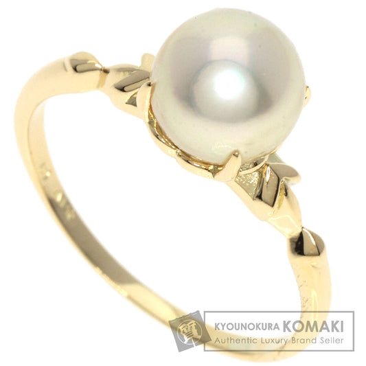 MIKIMOTO   Ring Pearl Pearl K14 Yellow Gold Ladies