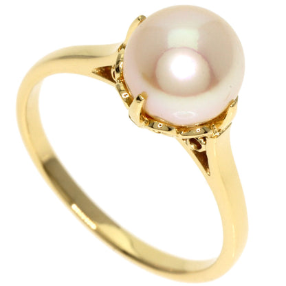 MIKIMOTO   Ring Pearl Pearl K18 Yellow Gold Ladies