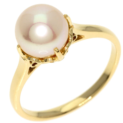 MIKIMOTO   Ring Pearl Pearl K18 Yellow Gold Ladies