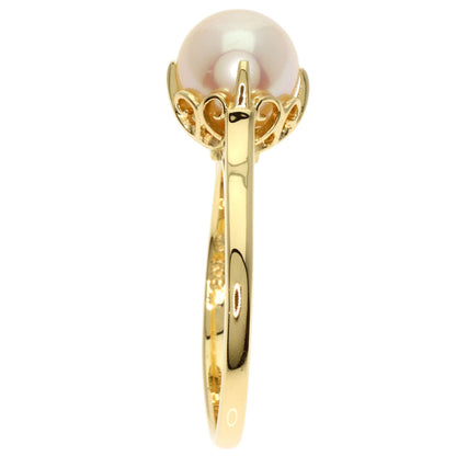 MIKIMOTO   Ring Pearl Pearl K18 Yellow Gold Ladies