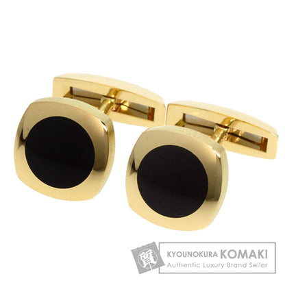 Chaumet   cuffs Onyx K18 Yellow Gold mens