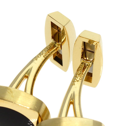 Chaumet   cuffs Onyx K18 Yellow Gold mens