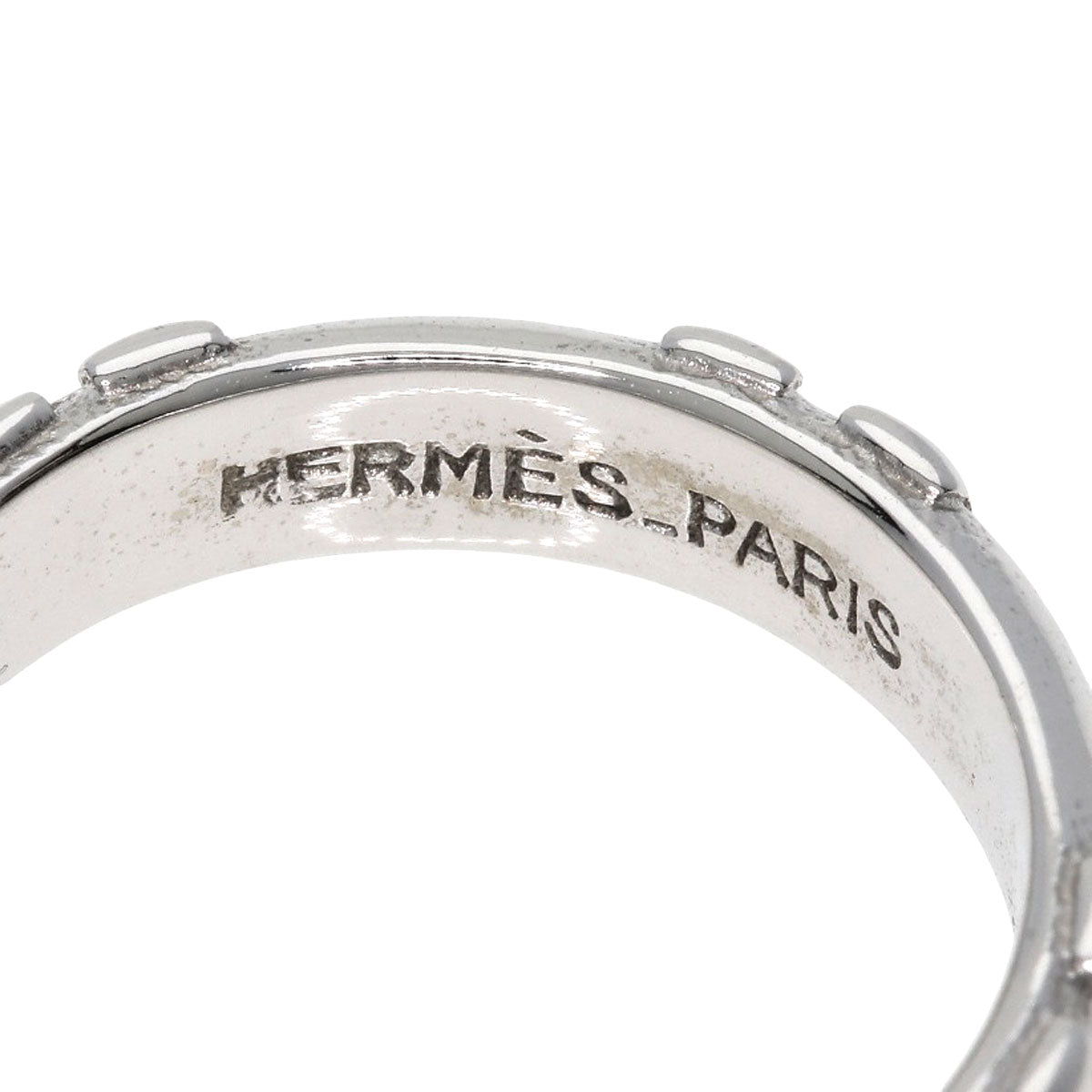 HERMES   Ring Fidelite # 47 K18 White Gold Ladies