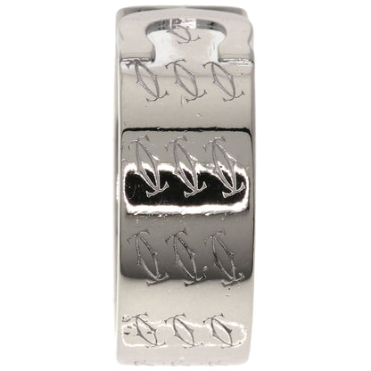 CARTIER   Ring 2C ring # 55 K18 White Gold Ladies