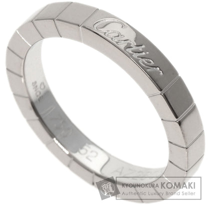 CARTIER   Ring Laniere # 52 K18 White Gold Ladies