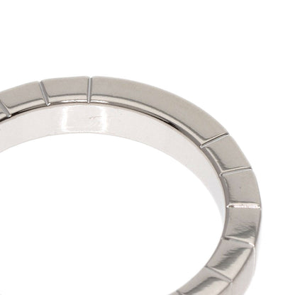 CARTIER   Ring Laniere # 52 K18 White Gold Ladies