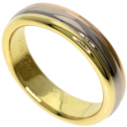 CARTIER Three colors # 49 Ring K18 Yellow Gold K18 White GoldLadies [Used]