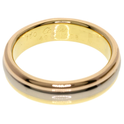 CARTIER Three colors # 49 Ring K18 Yellow Gold K18 White GoldLadies [Used]