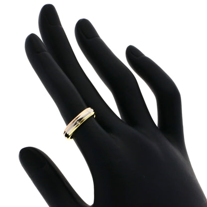 CARTIER Three colors # 49 Ring K18 Yellow Gold K18 White GoldLadies [Used]