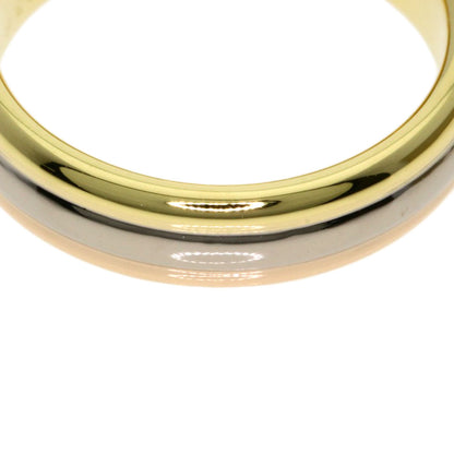 CARTIER Three colors # 49 Ring K18 Yellow Gold K18 White GoldLadies [Used]