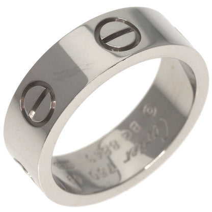 CARTIER   Ring love ring #49 K18 White Gold Ladies