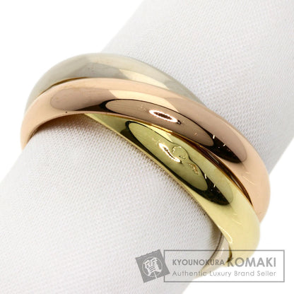 CARTIER   Ring Trinity #60 K18 Yellow Gold 18K Pink GoldLadies