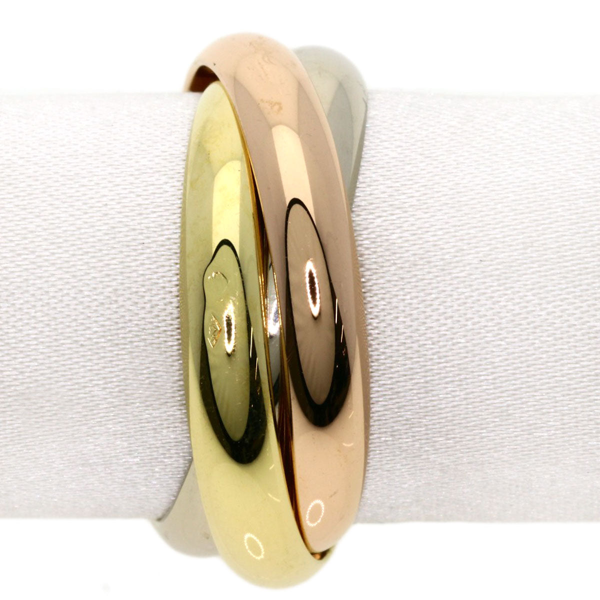 CARTIER   Ring Trinity #60 K18 Yellow Gold 18K Pink GoldLadies