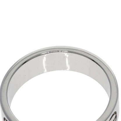CARTIER   love ring #54 Ring  K18 White Gold Ladies [Used]