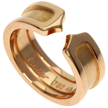 CARTIER   Ring C2 Ring SM #48 K18 Pink Gold Ladies