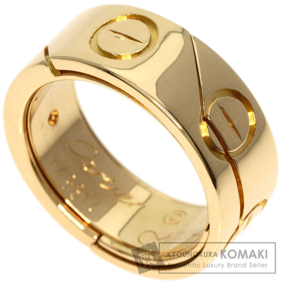 CARTIER   Ring Astro love ring 1999 Christmas limited edition #48 K18 Yellow Gold Ladies