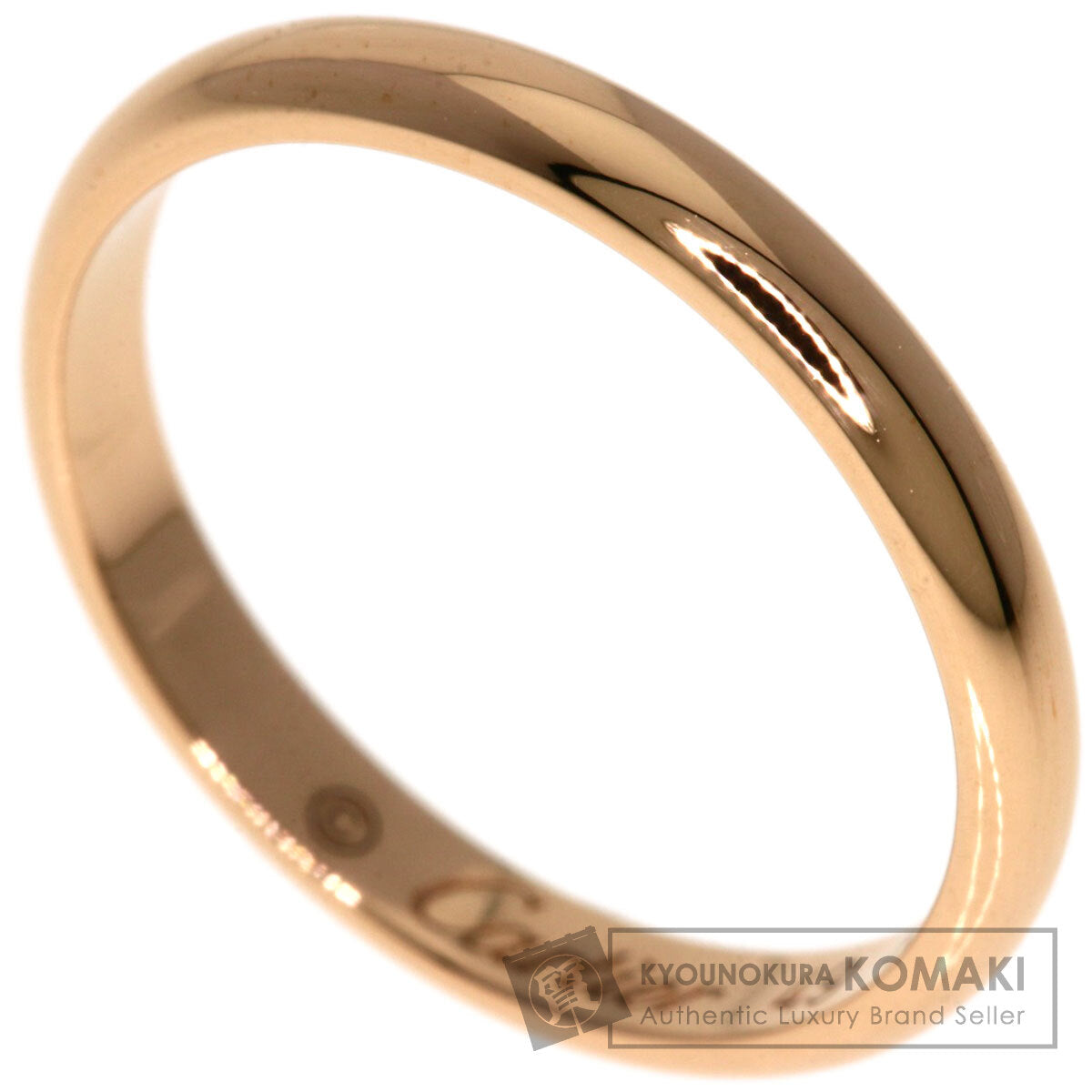 CARTIER   Ring Classic Wedding #49 K18 Pink Gold Ladies