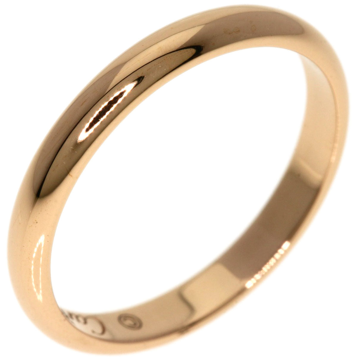 CARTIER   Ring Classic Wedding #49 K18 Pink Gold Ladies