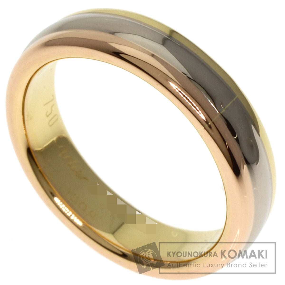 CARTIER   Ring Three color K18 Yellow Gold K18 White GoldLadies