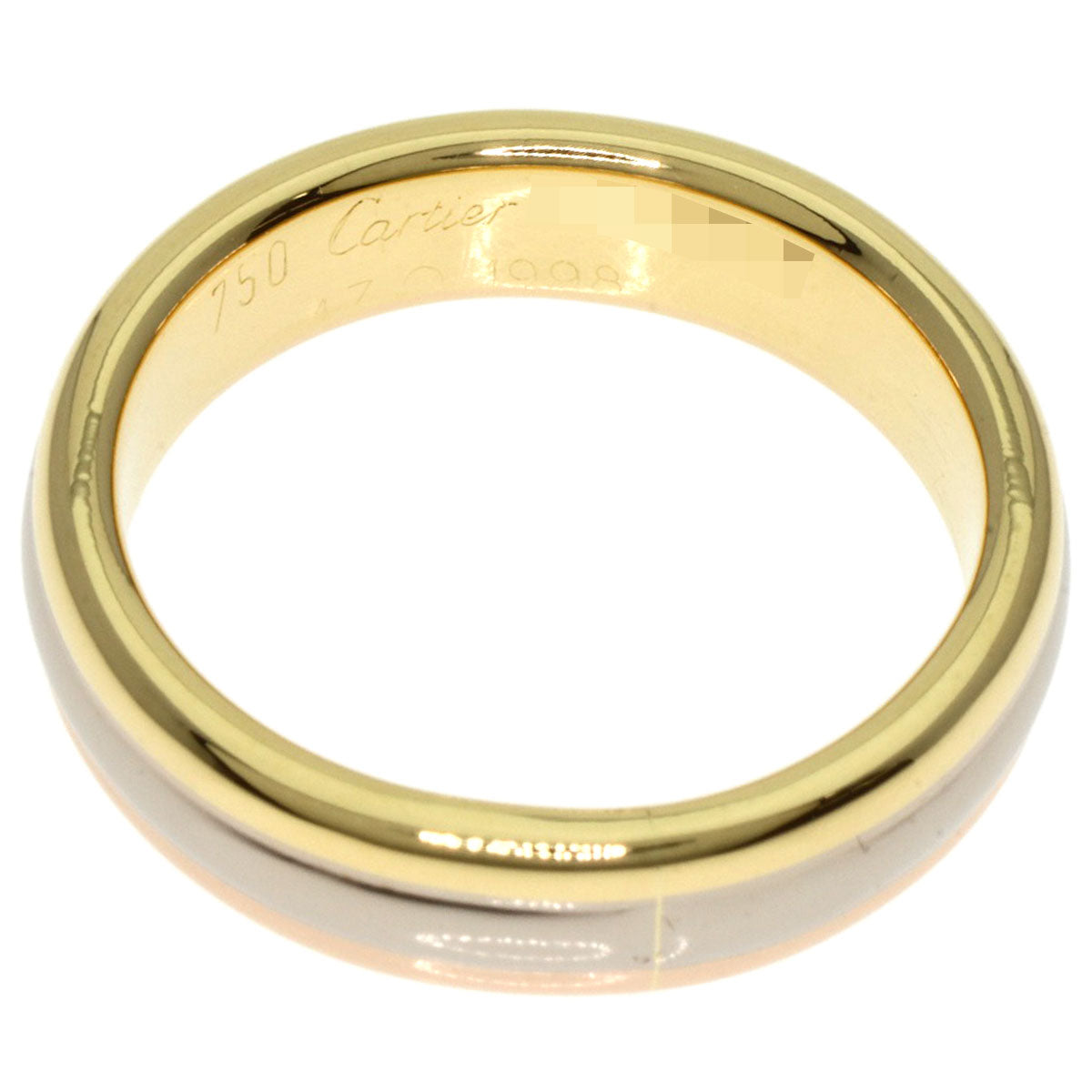 CARTIER   Ring Three color K18 Yellow Gold K18 White GoldLadies